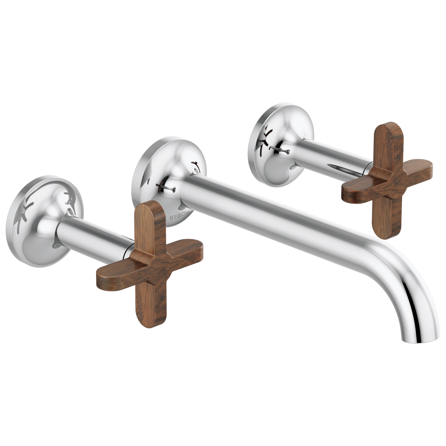 Brizo Two Handle Wall Mount Lavatory Faucet Less Handles