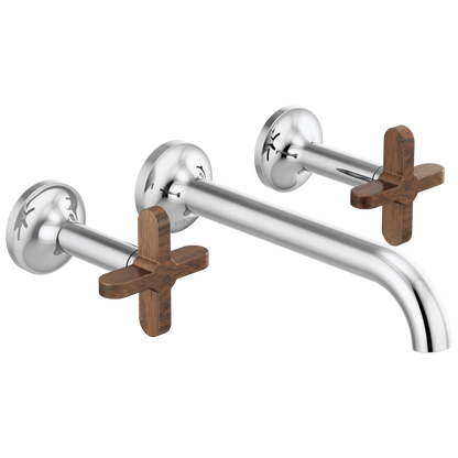 Brizo Two Handle Wall Mount Lavatory Faucet Less Handles