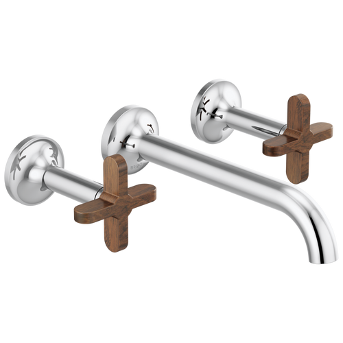 Brizo Two Handle Wall Mount Lavatory Faucet Less Handles