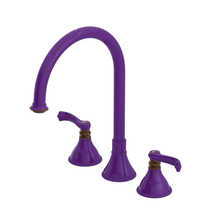 Rubinet Widespread Kitchen Set Purple Haze
