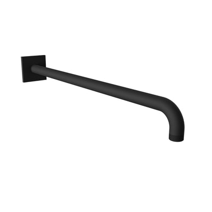 Baril 18" wall-mounted shower arm, square flange