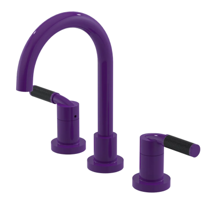 Rubinet Widespread Lav. Set. (less drain) Purple Haze