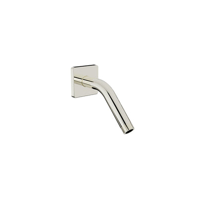 Baril 6" wall-mounted shower arm, square flange