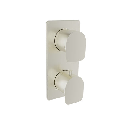 Baril Complete thermostatic pressure balanced shower control valve with 2-way diverter