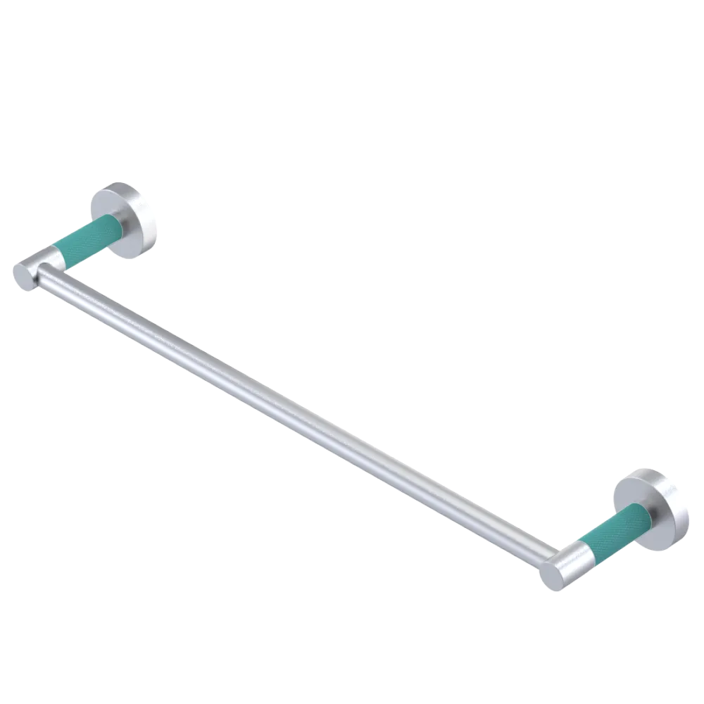 Rubinet Towel Bar 18" Satin Chrome