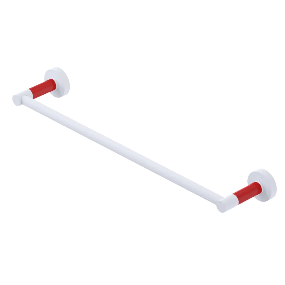 Rubinet Towel Bar 18" Matt White