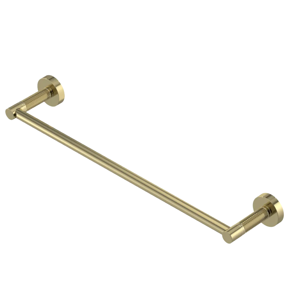Rubinet Towel Bar 18" Natural Brass