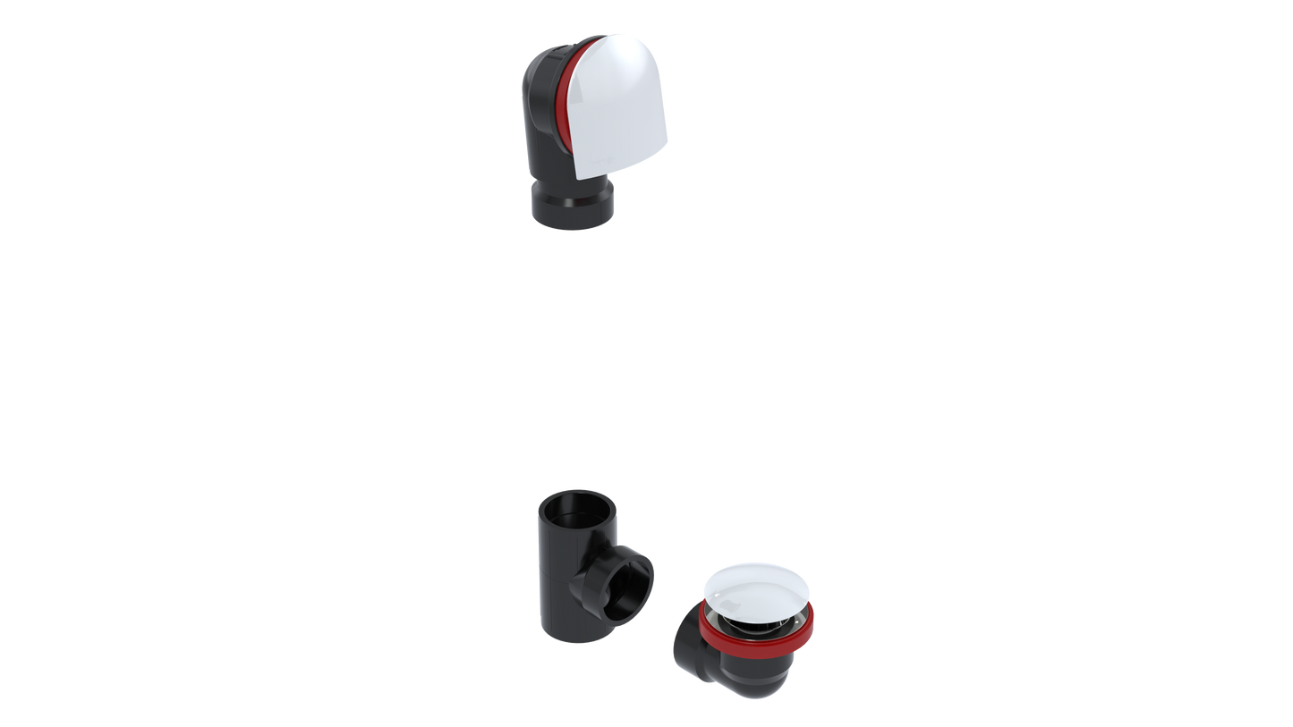 OS & B ABS OFFSET WASTE & OVERFLOW CLICKER® KIT