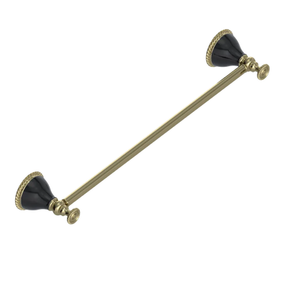 Rubinet Towel Bar 18" Natural Brass