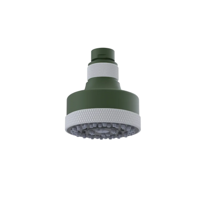 Rubinet 3 FUNCTION SHOWER HEAD Green Envy