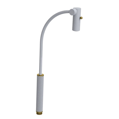 Rubinet Hand Held Shower Bidet Only Matt White