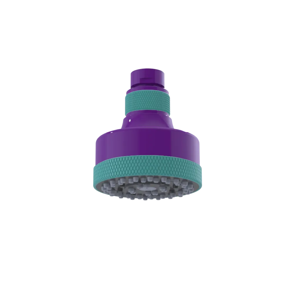 Rubinet 3 FUNCTION SHOWER HEAD Purple Haze