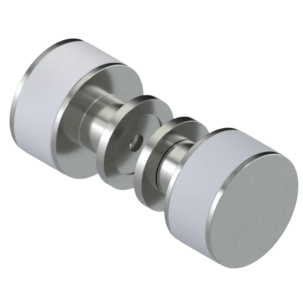 Rubinet Shower Door Knob (set) Satin Nickel