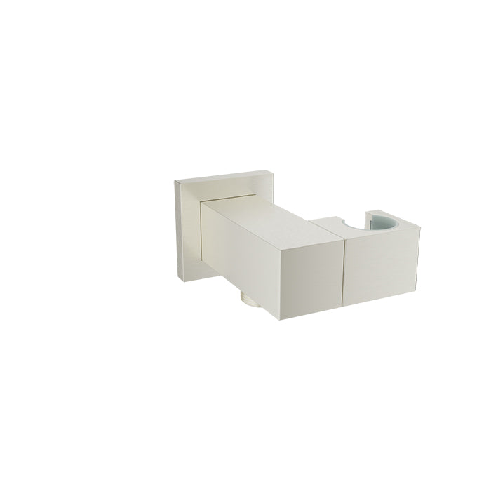 Baril Wall-mounted hand shower holder and supply elbow