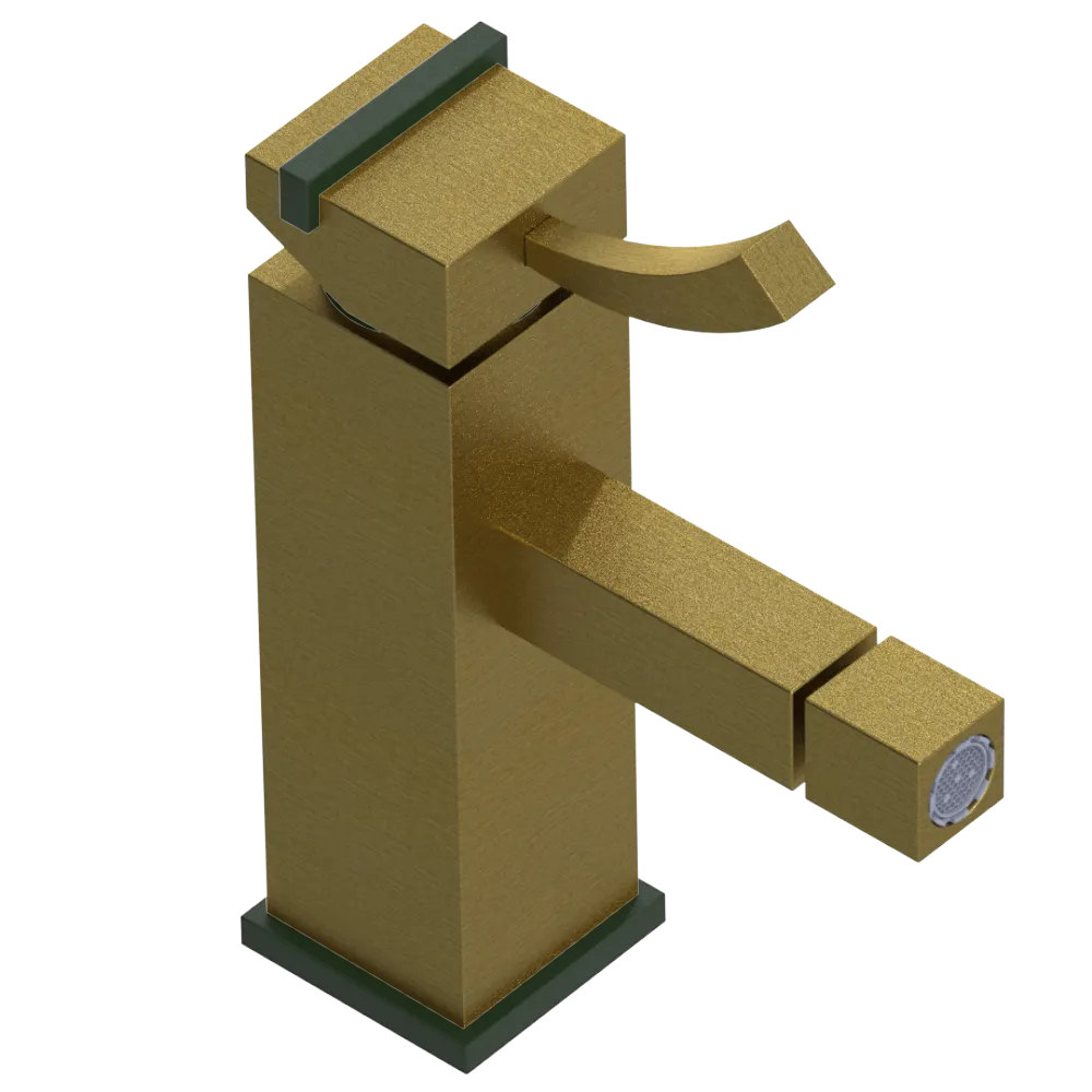 Rubinet Single Control Bidet Fitting (less drain) Antique Brass Matt