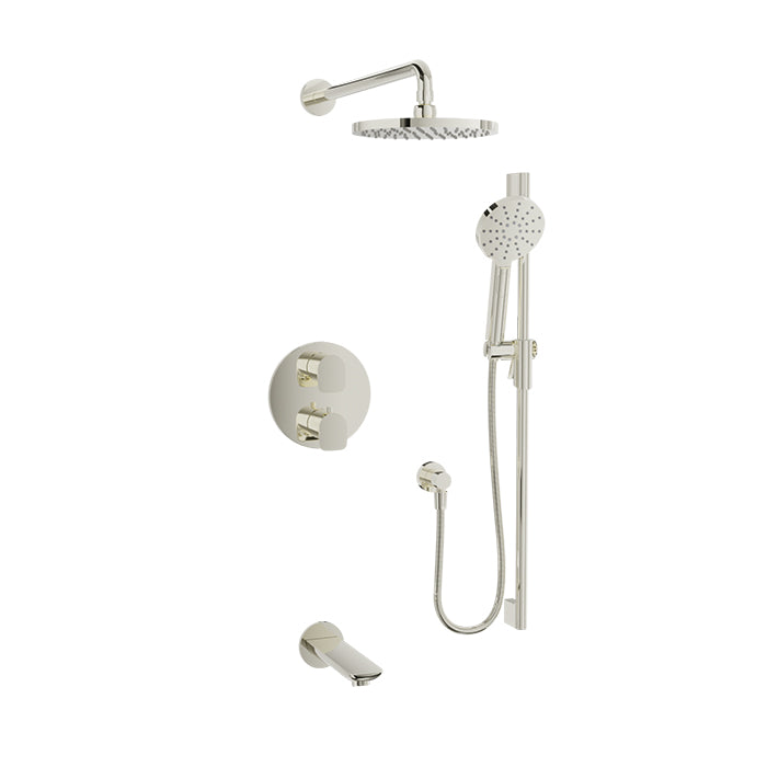 Baril Complete thermostatic pressure balanced shower kit