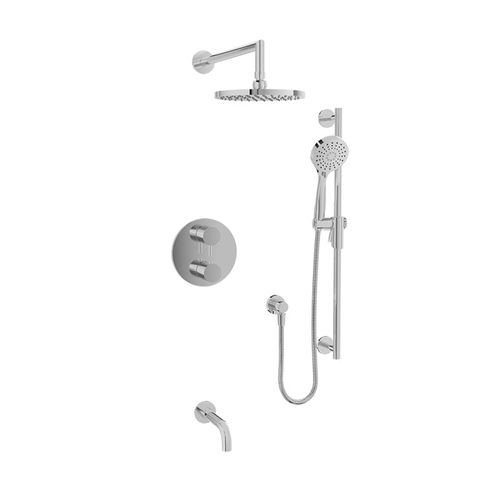 Baril Complete thermostatic pressure balanced shower kit