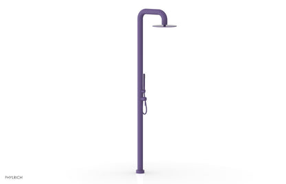 OUTDOOR SHOWER Pressure Balance Shower with 12" Rain Head and Hand Shower 610