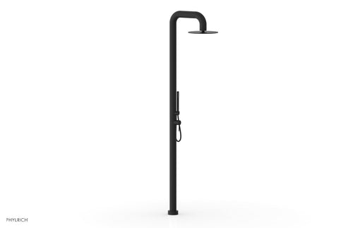 OUTDOOR SHOWER Pressure Balance Shower with 12" Rain Head and Hand Shower 610