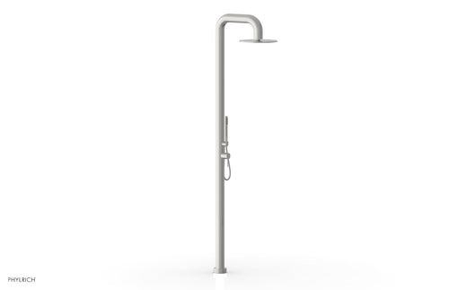 OUTDOOR SHOWER Pressure Balance Shower with 12" Rain Head and Hand Shower 610