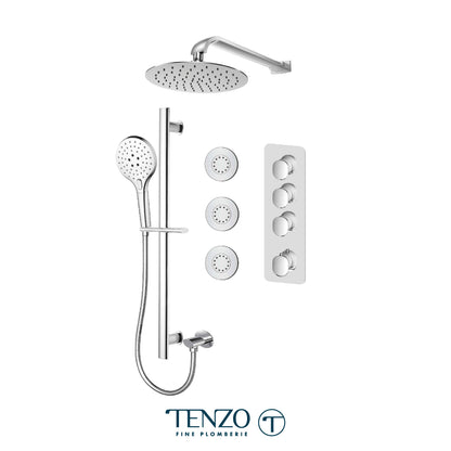 Tenzo Extenza 3 Functions Fluvia 3-Way Shower Kit
