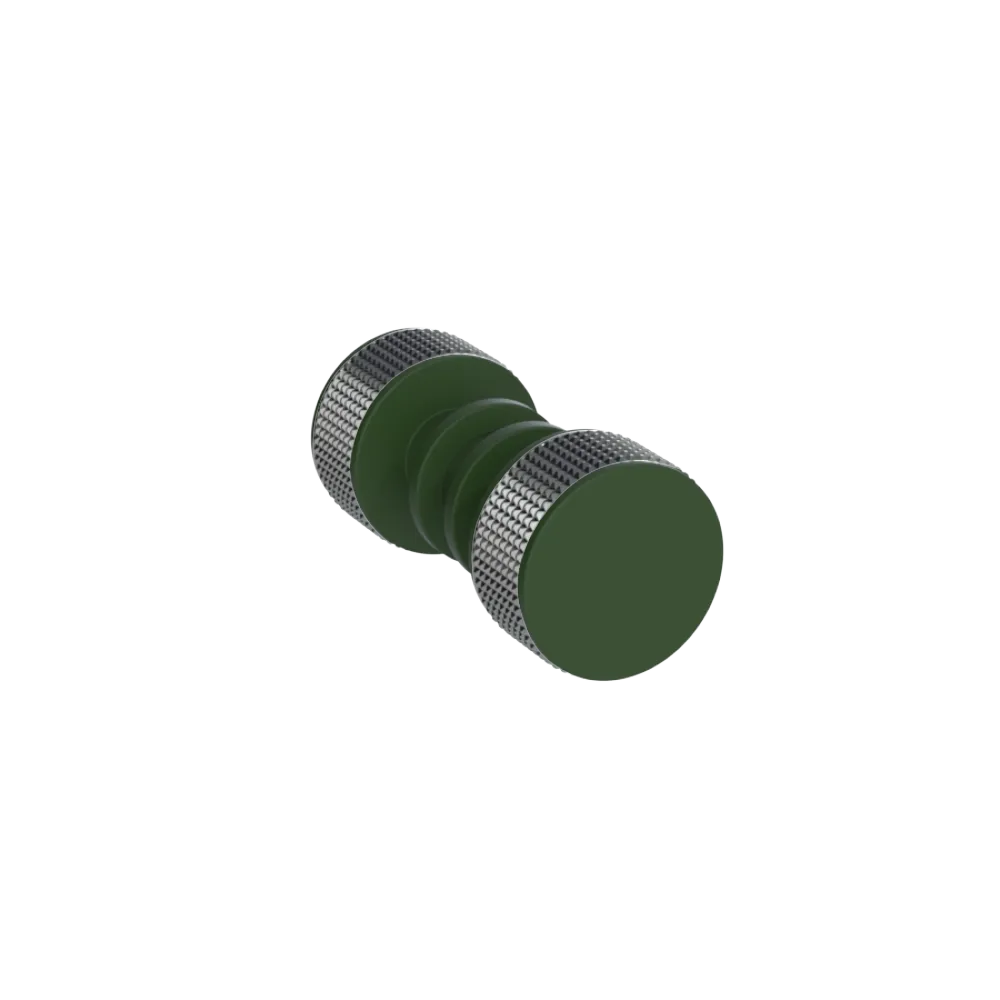 Rubinet Shower Door Knob (set) Green Envy
