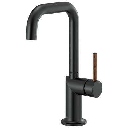 Brizo Odin Bar Faucet with Square Spout - Less Handle - Complete Kit - Matte Black