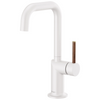 Brizo Jason Wu for Brizo Bar Faucet with Square Spout - Less Handle - Complete Kit - Matte White