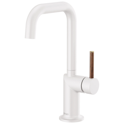 Brizo Jason Wu for Brizo Bar Faucet with Square Spout - Less Handle - Complete Kit - Matte White