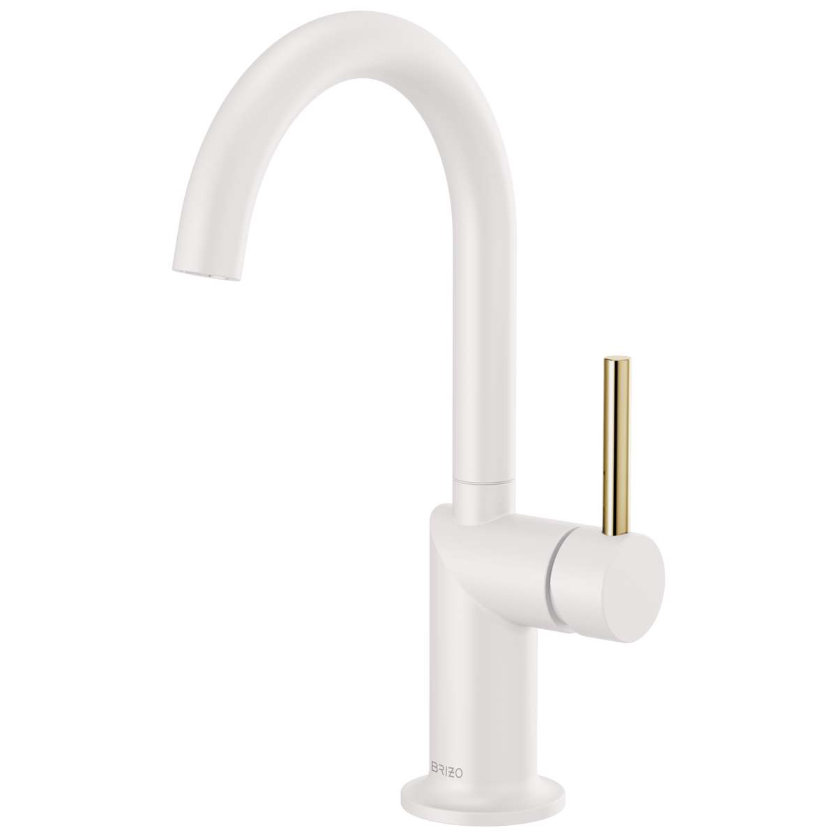 Brizo Jason Wu for Brizo Bar Faucet with Arc Spout - Less Handle - Complete Kit - Matte White