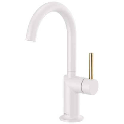 Brizo Jason Wu for Brizo Bar Faucet with Arc Spout - Less Handle - Complete Kit - Matte White