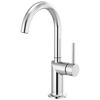 Brizo Odin Bar Faucet with Arc Spout - Less Handle - Complete Kit - Polished Chrome