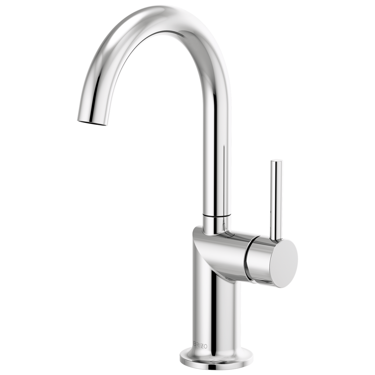 Brizo Odin Bar Faucet with Arc Spout - Less Handle - Complete Kit - Polished Chrome