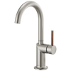 Brizo Odin Bar Faucet with Arc Spout - Less Handle - Complete Kit - Brilliance® Stainless