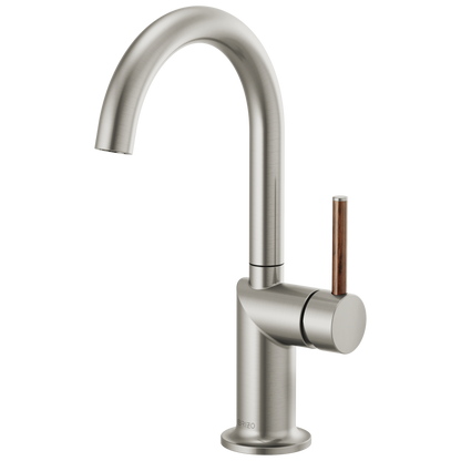 Brizo Odin Bar Faucet with Arc Spout - Less Handle - Complete Kit - Brilliance® Stainless
