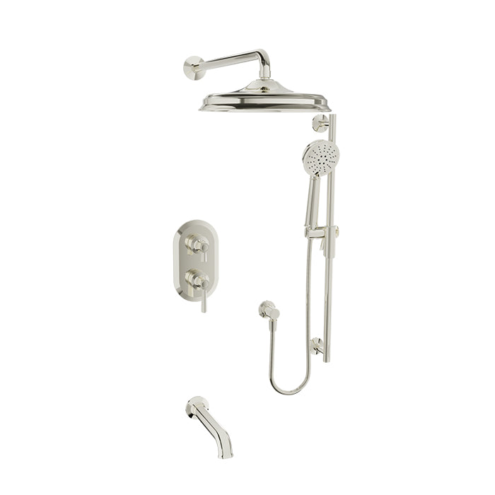 Baril Complete thermostatic pressure balanced shower kit