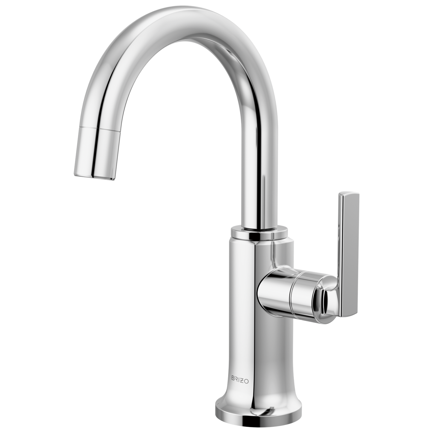 Kintsu Beverage Faucet with Arc Spout - Lumicoat® Polished Chrome