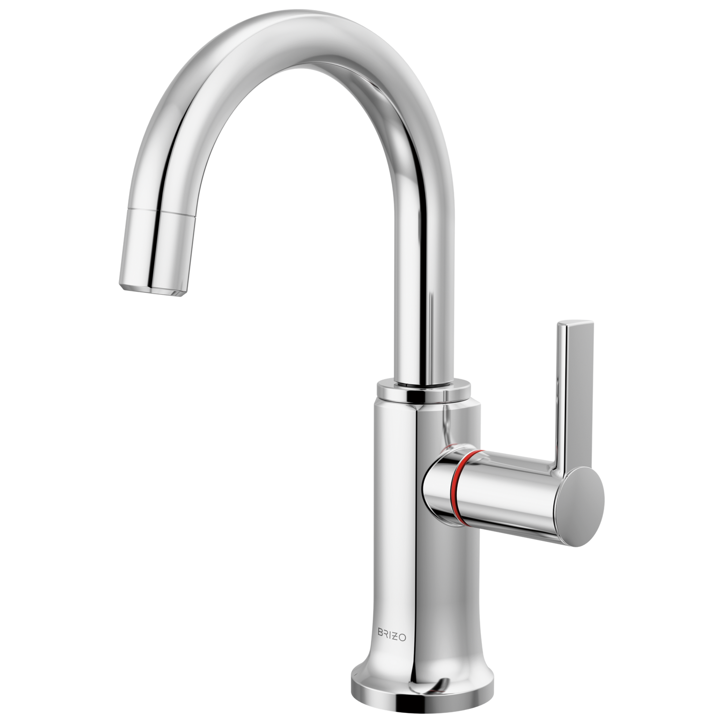 Kintsu Instant Hot Faucet with Arc Spout - Lumicoat® Polished Chrome