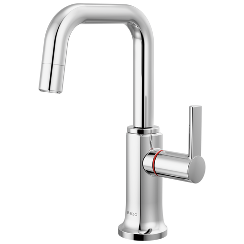 Kintsu Instant Hot Faucet with Square Spout - Lumicoat® Polished Chrome