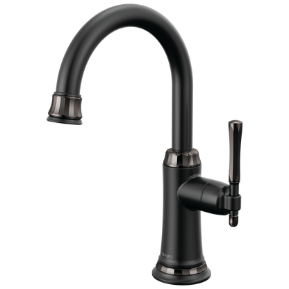 Tulham Beverage Faucet - Matte Black / Brilliance® Black Onyx