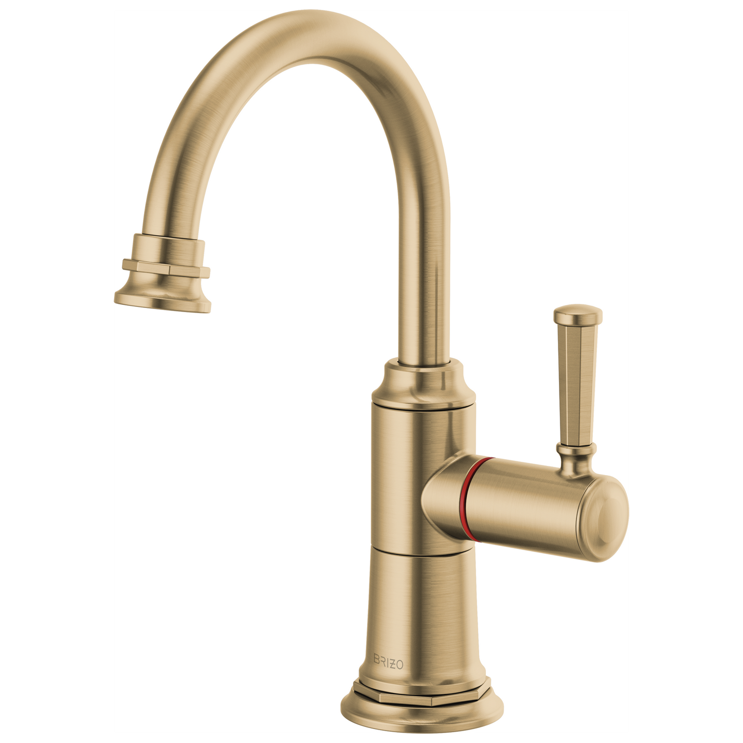 Rook Instant Hot Faucet - Brilliance® Luxe Gold®