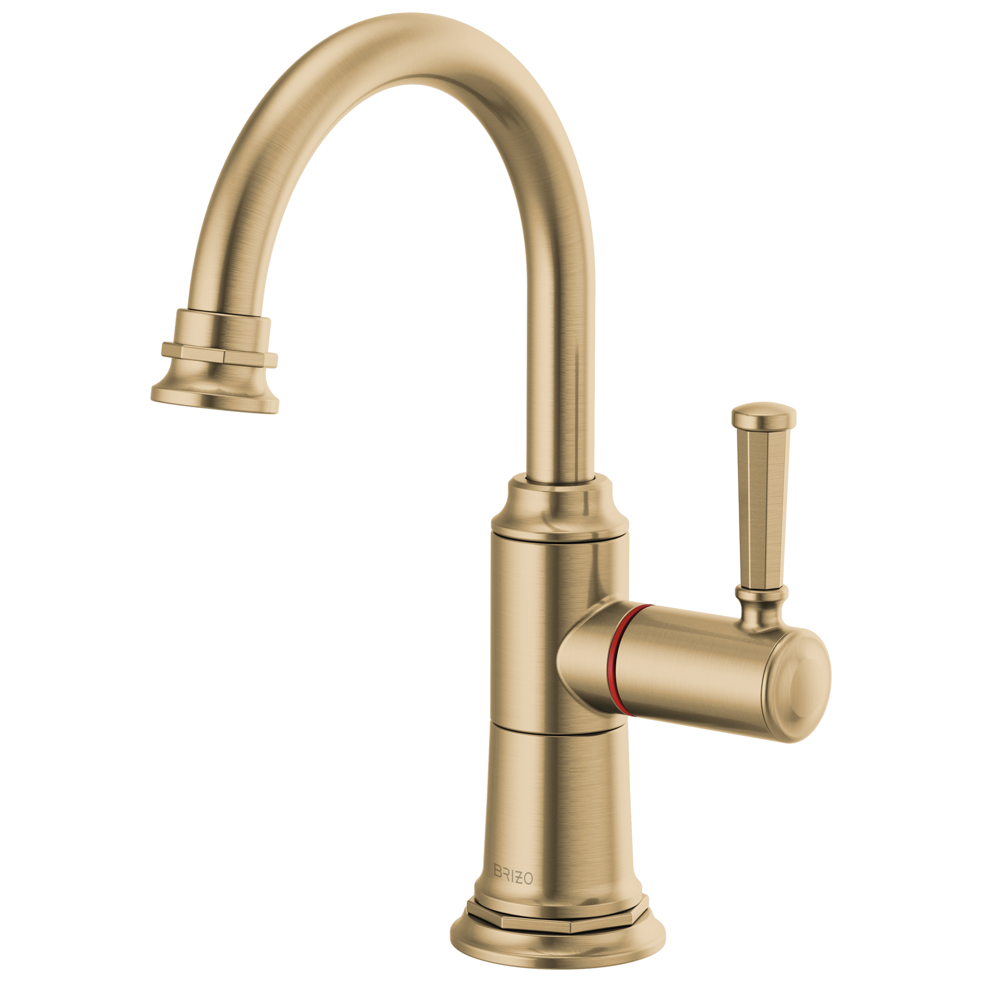Rook Instant Hot Faucet - Brilliance® Luxe Gold®