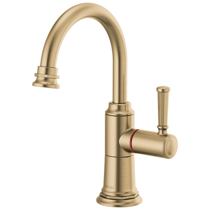 Rook Instant Hot Faucet - Brilliance® Luxe Gold®