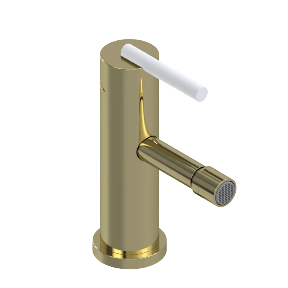 Rubinet Single Control Bidet Fitting (less drain) Gold