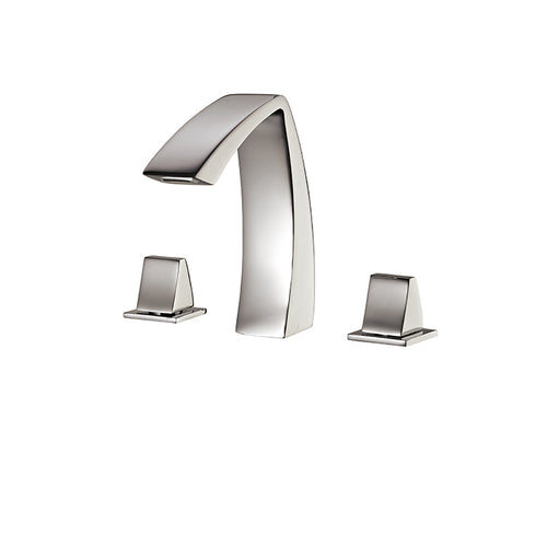 Aquabrass Widespread lavatory faucet