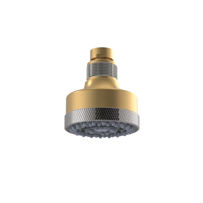 Rubinet 3 FUNCTION SHOWER HEAD Satin Gold
