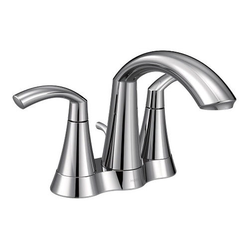 Moen Glyde Two-handle Centerset Bathroom Sink Faucet