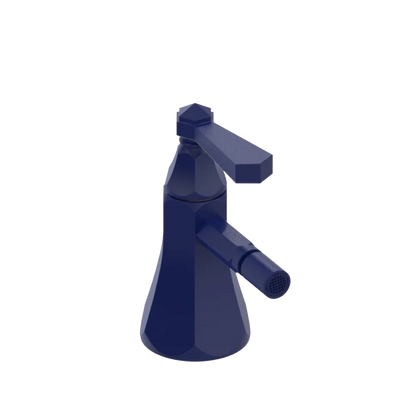 Rubinet Single Control Bidet Fitting (less drain) Midnight Blue