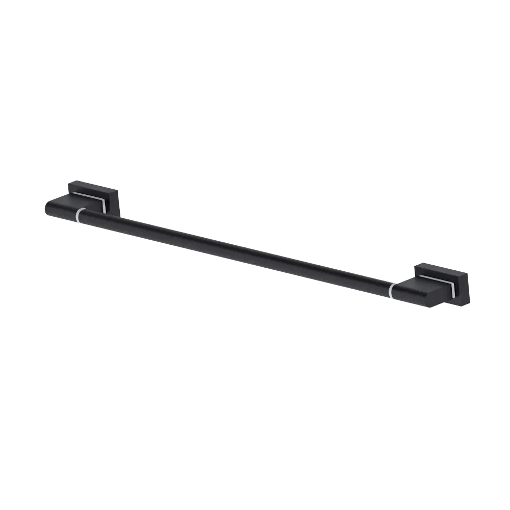 Rubinet Towel Bar 18" Matt Black