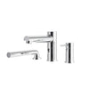 Aqua Brass Volare 3-piece Deckmount Tub Filler with Handshower